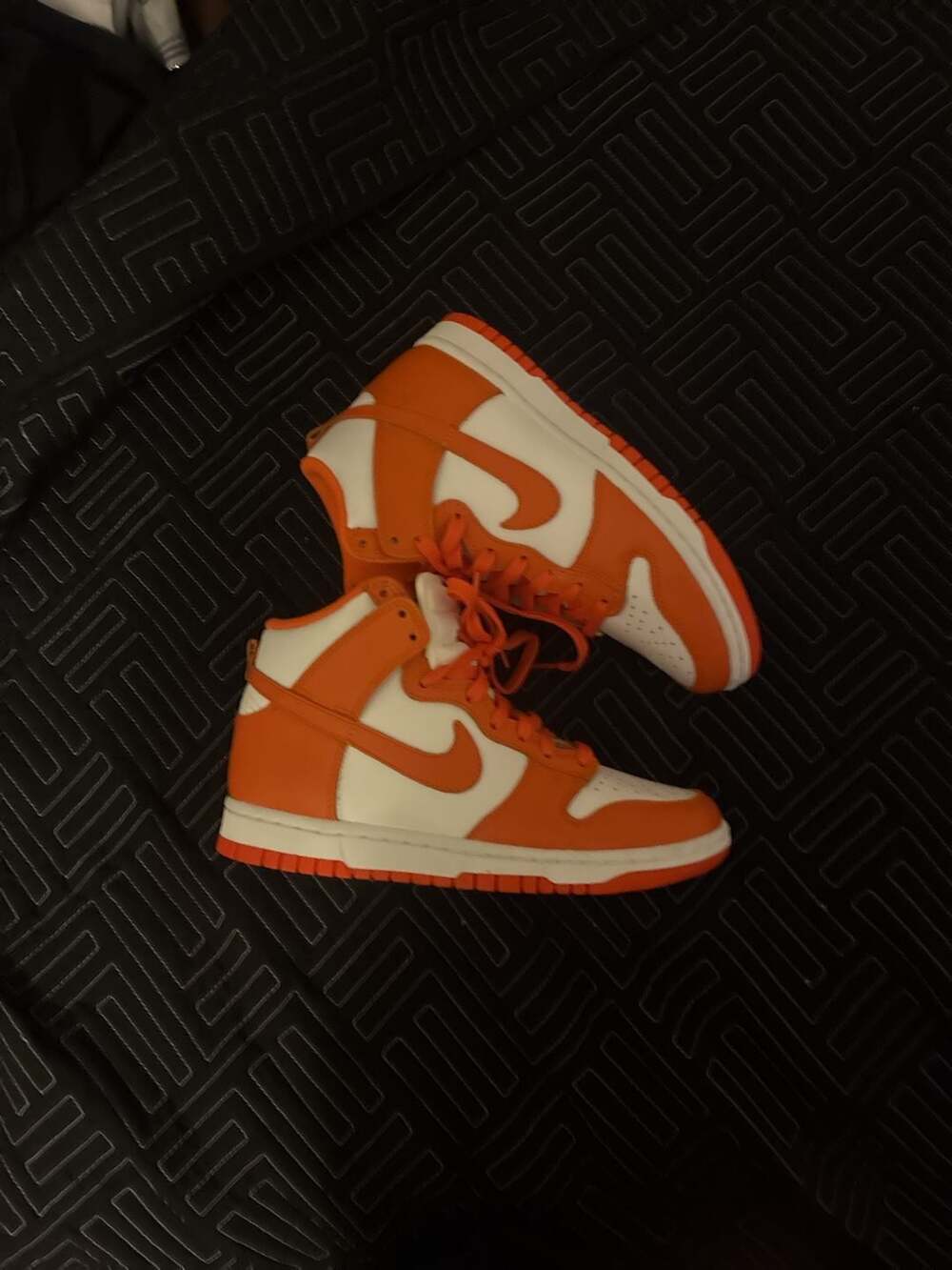 Nike Dunk High Syracuse Orange White Sneakers